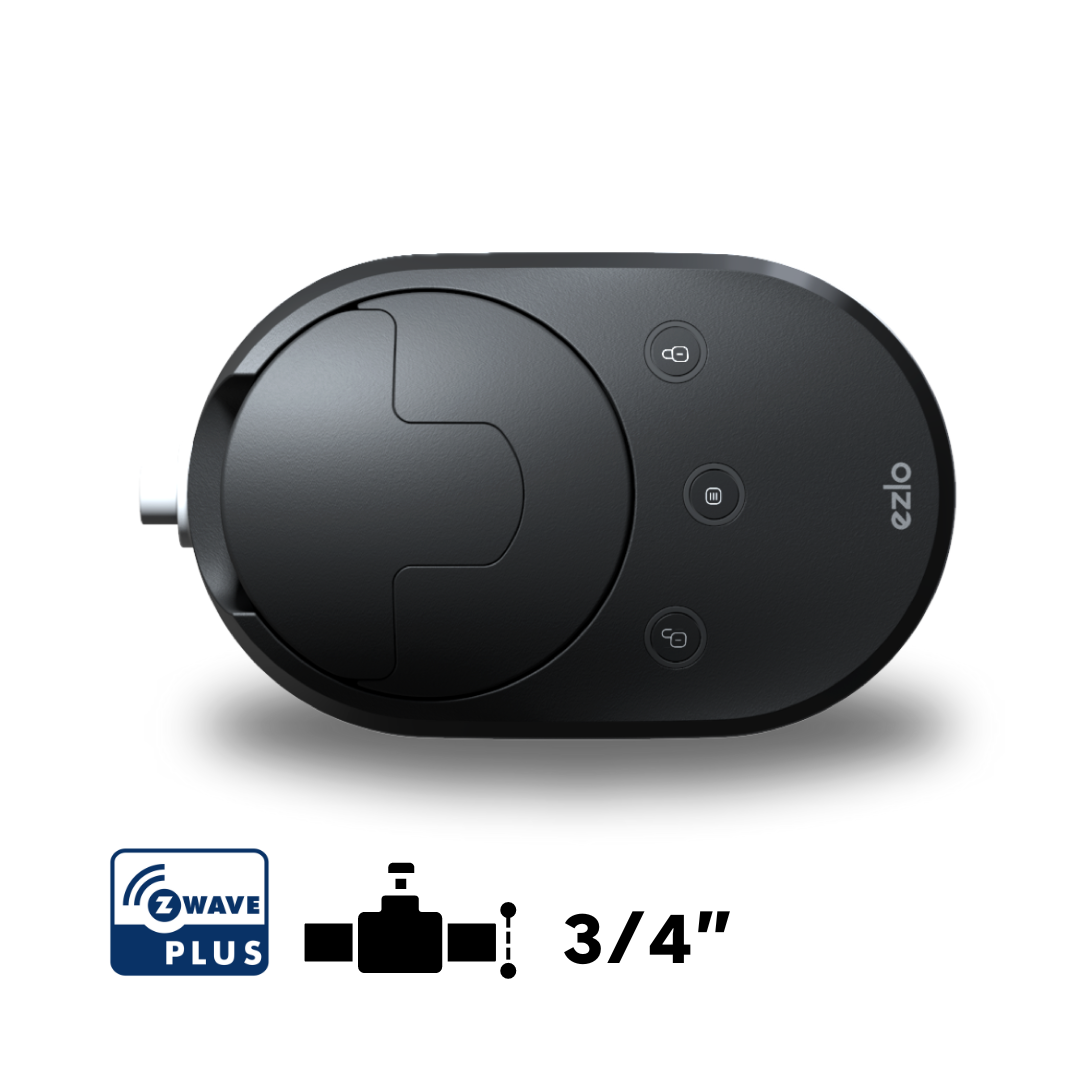 Ezlo Smart Water Shut-Off with Ball Valve Kit – 3/4″