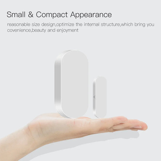 Intelligent Security Monitoring Anti-Theft Detector Graffiti Zigbee Door Magnetic Alarm Smart Home Door and Window Sensor
