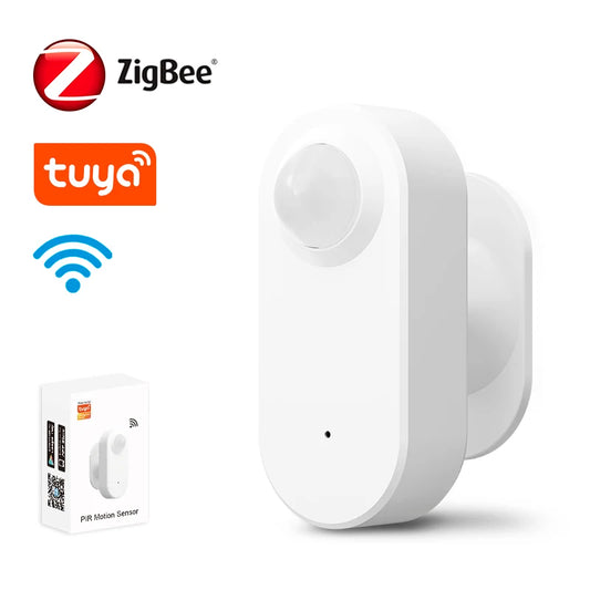 360° Rotatable Tuya Wifi Zigbee Smart Motion Detection Sensor Security Alarm Human Infrared Movement Sensor Alexa Google Home