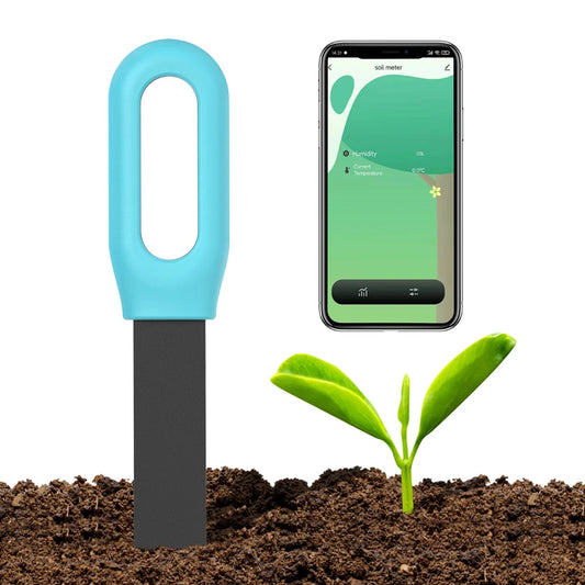 Tuya Smart Zigbee Soil Tester Temperature and Humidity Meter Thermo Hygrometer Garden Automation Irrigation Detector