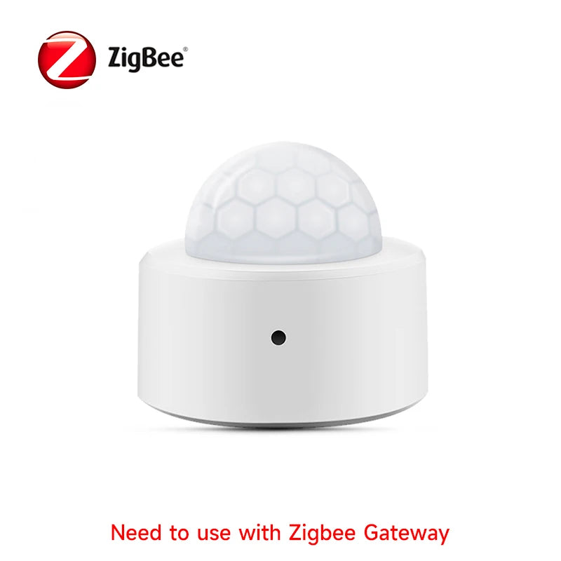 Tuya PIR Motion Sensor Zigbee Human Body Infrared Detector Smart Home Security Alarm Works with Alexa Google Assistant