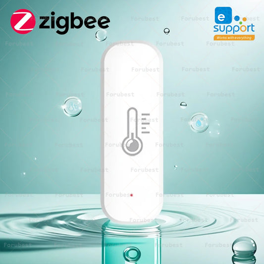 Zigbee Smart Water Sensor Flood Leak Detector Ewelink Remote Monitoring for Kitchen/Bathroom Support Home Assistant Zigbee2Mqtt