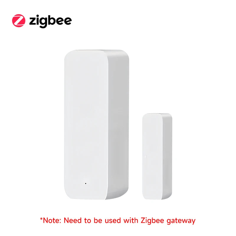Tuya Smart Home Zigbee Door Sensor Alarm Window Door Open/Closed Detectors Security Protection Smart Life for Alexa Google