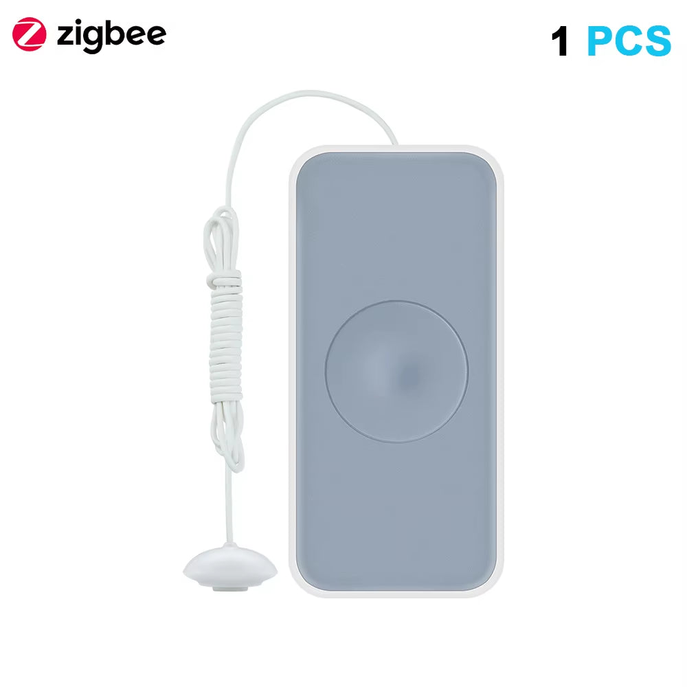 HEIMAN Zigbee Smart Water Leakage Sensor Water Overflow Detector for Zigbee Smart Home System,Kitchen,Bathroom,Water Tower,Pool