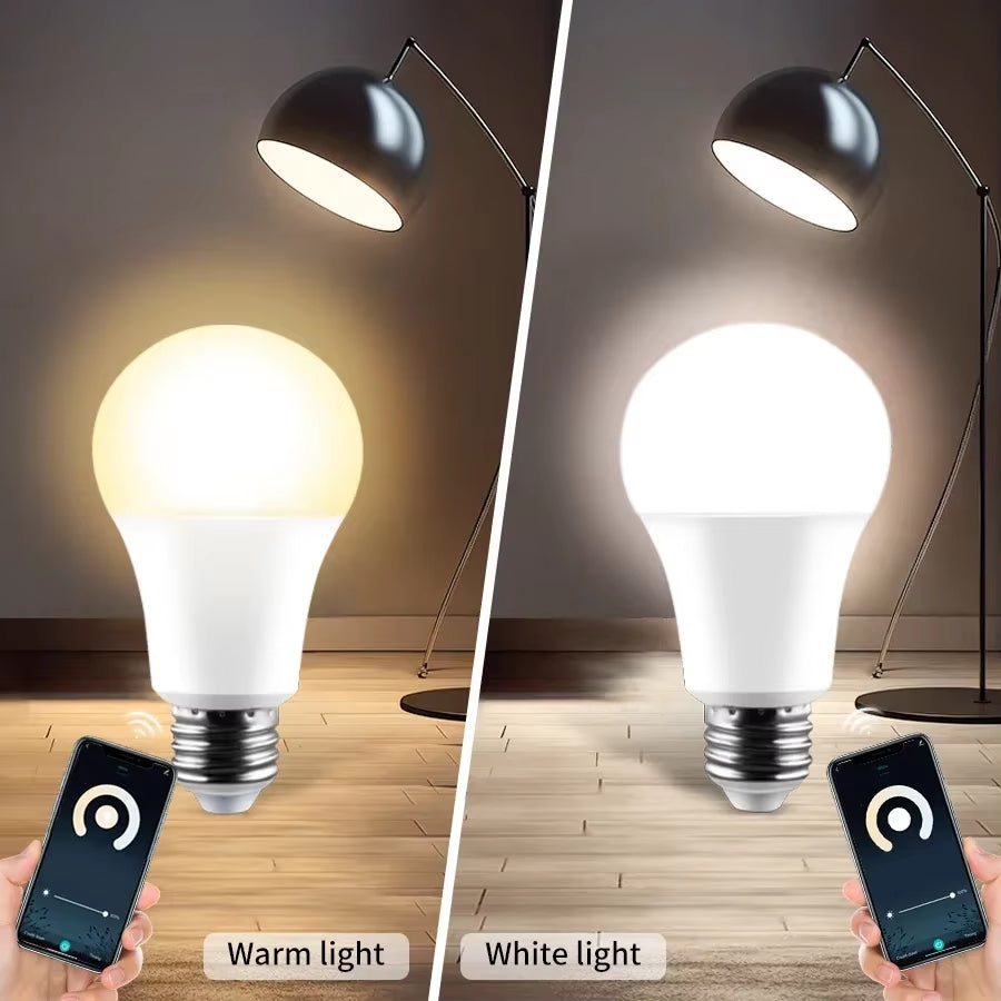 Cozylife 220V 110V Wifi Smart LED Bulb 12W 15W 20W E27 Cold & Warm Indoor Light Alexa Google Home Together APP Timing Dimming