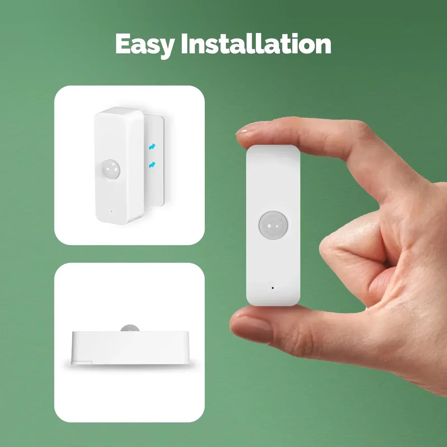 ​​ Tuya Smart Motion Sensor - Wifi/Zigbee PIR Human Body Detection, Home Security & Automation, Battery Powered