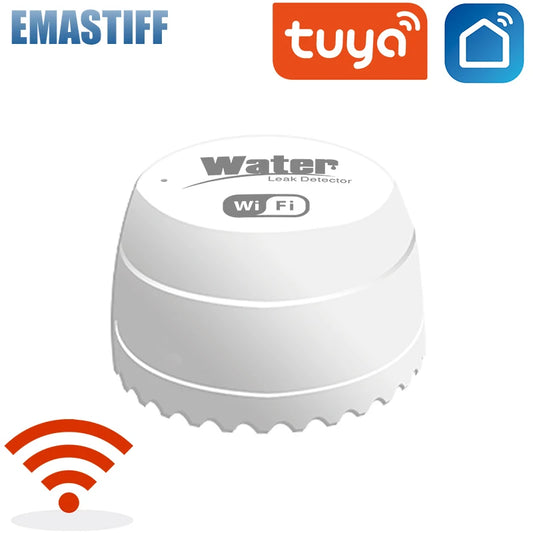 Zigbee Water Leakage Detector Smart Home Water Flood Sensor Work with Tuya Zigbee Gateway Support Smart Life APP