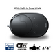Ezlo Smart Water Shut-Off Built-in Smart Hub and Ball Valve Kit – 3/4