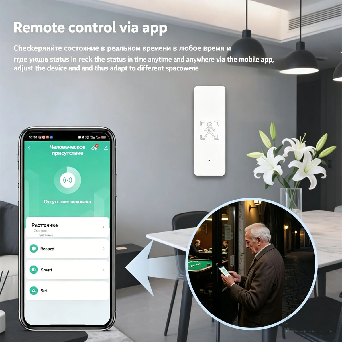 Tuya Zigbee 10Ghz Mmwave Radarmotion Sensor PIR Motion Sensor Smart Life Alexa Home Automation