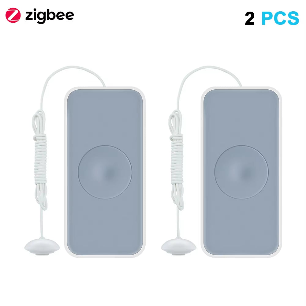 HEIMAN Zigbee Smart Water Leakage Sensor Water Overflow Detector for Zigbee Smart Home System,Kitchen,Bathroom,Water Tower,Pool