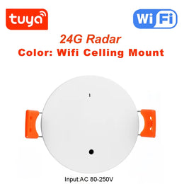 24G Zigbee Human Presence Detector Smart Human Body PIR Sensor Radar Detectormotion Sensors Support Home Assistant