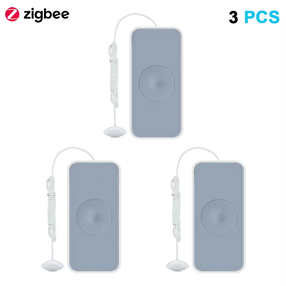 HEIMAN Zigbee Smart Water Leakage Sensor Water Overflow Detector for Zigbee Smart Home System,Kitchen,Bathroom,Water Tower,Pool
