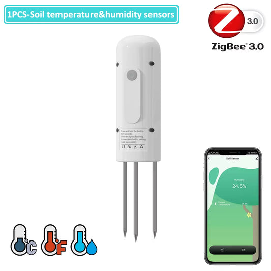 2024 NEW ZIGBEE Garden Watering Timer Smart Sprinkler Drip Irrigation System Built-In Water Flow Recorder Controller TUYA