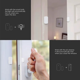 Door Window Sensor Zigbee Wireless Connection Smart Mini Door Sensor for Xiaomi Mijia Smart Home App Mi Home