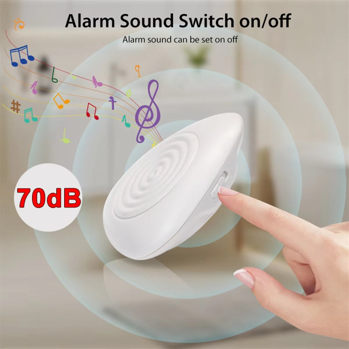 ABAN Zigbee Water Level Sensor Smart Water Leakage Alarm Detector Flood Alert Overflow Security Protection Tuya