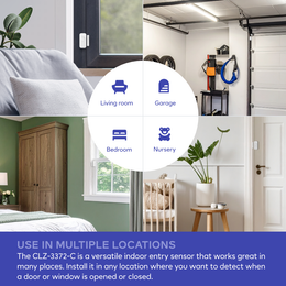 Centralite Indoor Entry Sensor w/ Rechargeable Battery CLZ-3371-C