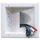 DataComm Recessed Low-Voltage Media Plate
