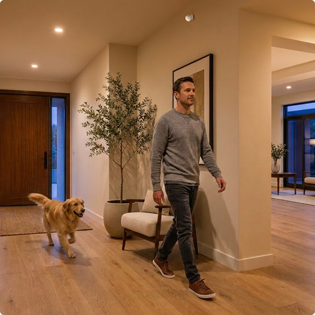 Automated Hallway Lighting