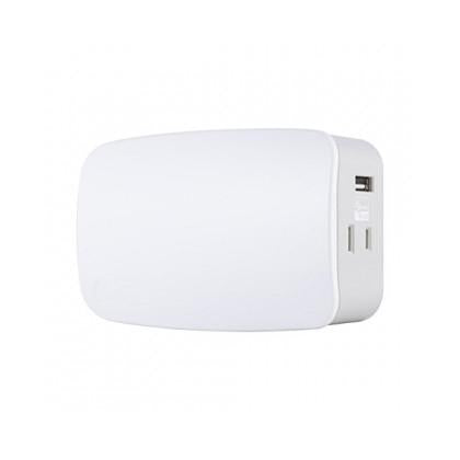 GE Plug-in Dual Smart Dimmer With 3.4A USB Charging