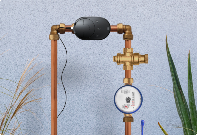 Ezlo WiFi + Z-Wave Smart Water Shut-Off Built-in Smart Hub & Ball Ezlo WiFi + Z-Wave Smart Water Shut-Off Built-in Smart Hub & Ball