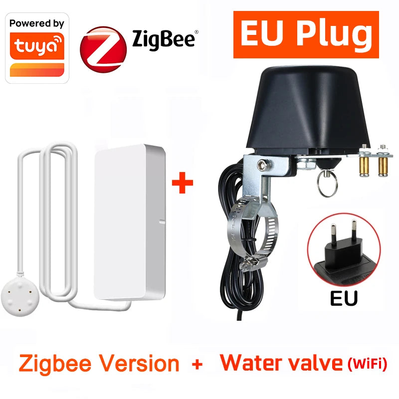 Tuya Smart WIFI /Zigbee Water Leak Sensor Detector Flood Alert Overflow Security Alarm System Water Leakage Alarm Smart Life App