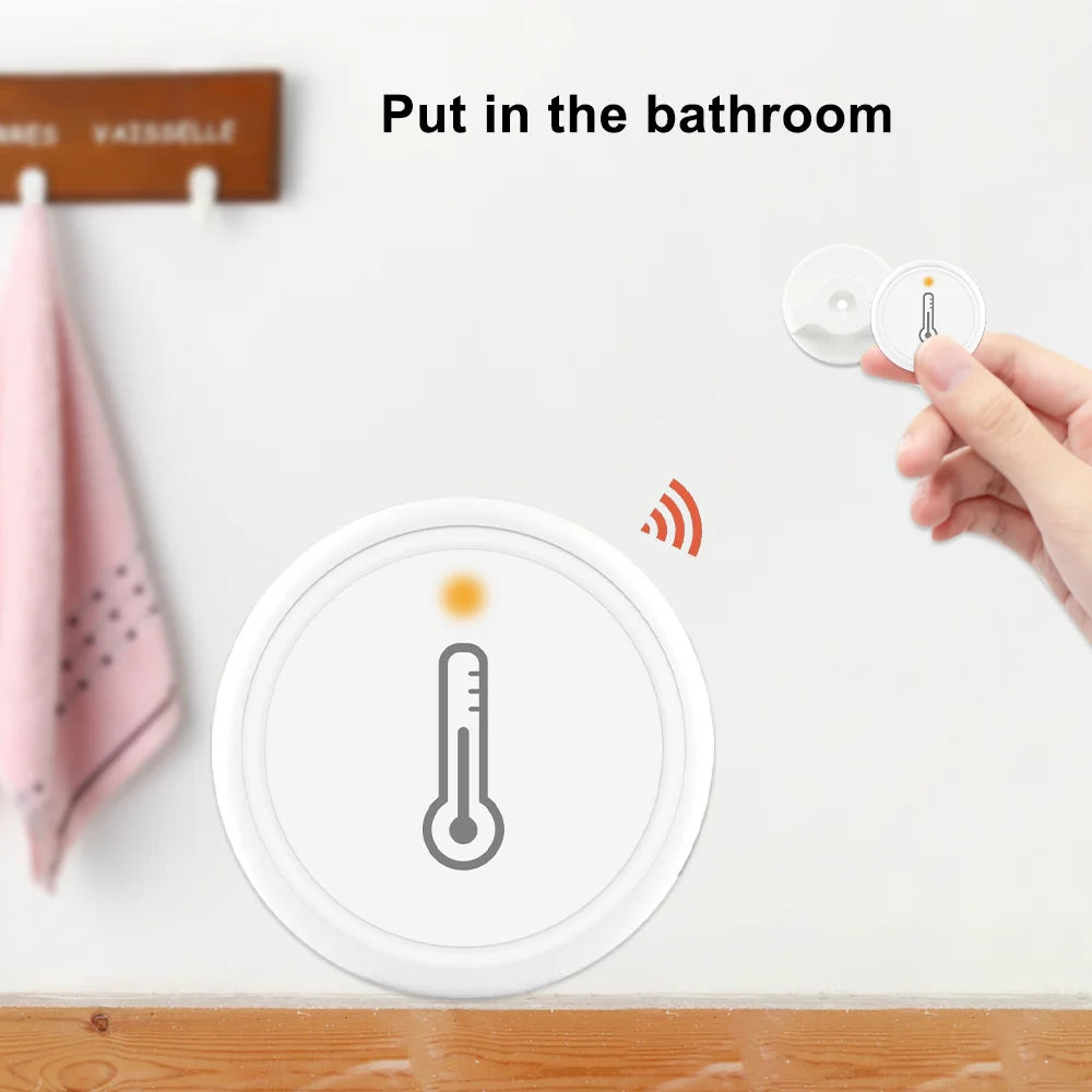 Tuya Zigbee 3.0 Wireless Temperature and Humidity Sensor Works with Home Assistant Smart Life DIY Google Alexa Echo Automation