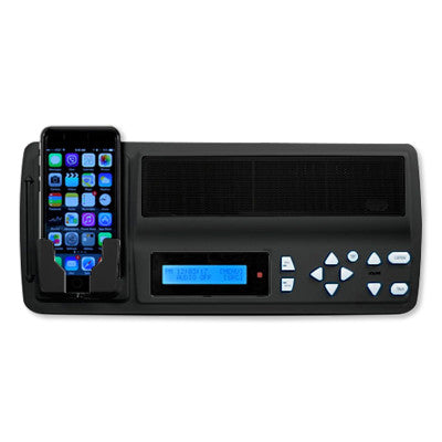 IST RETRO Music & Intercom Master Station, Black