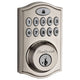 Kwikset SmartCode 914 Series Zigbee Deadbolt with Home Connect, Satin Nickel