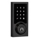 Kwikset SmartCode 916 Zigbee Contemporary Touchscreen Deadbolt with Home Connect, Matte Black