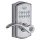 Kwikset SmartCode 955 Reversible Electronic Lever, Satin Chrome