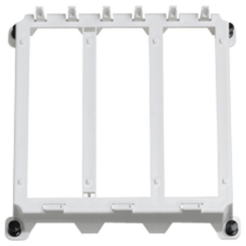 Leviton Structured Media Center Compact Expansion Plastic Bracket (for 3 Expansion Boards)