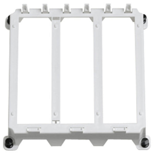 Leviton Structured Media Center Compact Expansion Plastic Bracket (for 3 Expansion Boards)
