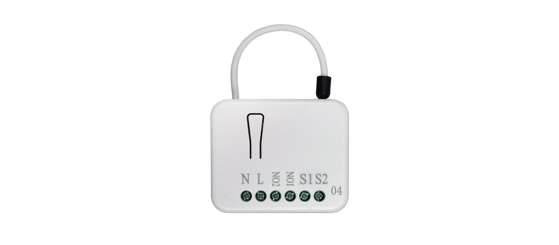 Philio In Wall Dual Relay Switch With Energy Monitoring (1 way) - Vera Shop