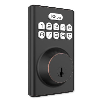Qolsys IQ Lock-PG, Oil Rubbed Bronze