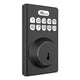 Qolsys IQ Lock-PG, Oil Rubbed Bronze