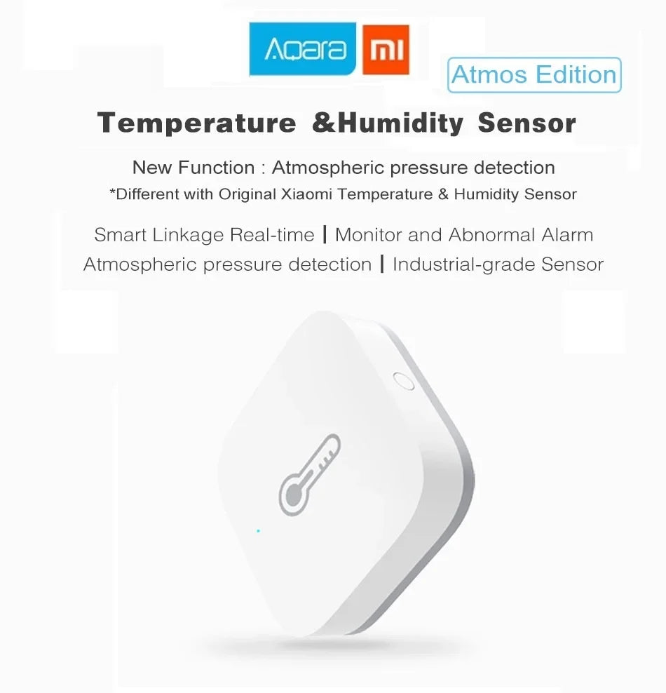 Temperature Sensor Zigbee Smart Air Pressure Humidity Environment Sensor Wireless Smart Control for Xiaomi Mi Home APP