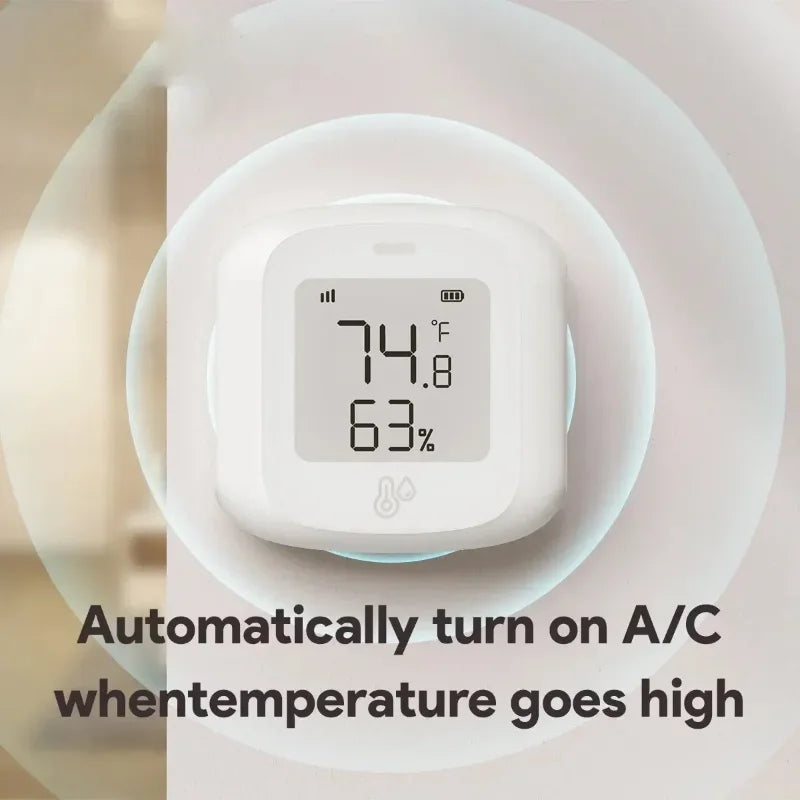 Xiaomi Smart Wifi/Zigbee Temperature Humidity Sensor Indoor Hygrometer Thermometer with LCD Display Support Alexa Google Home