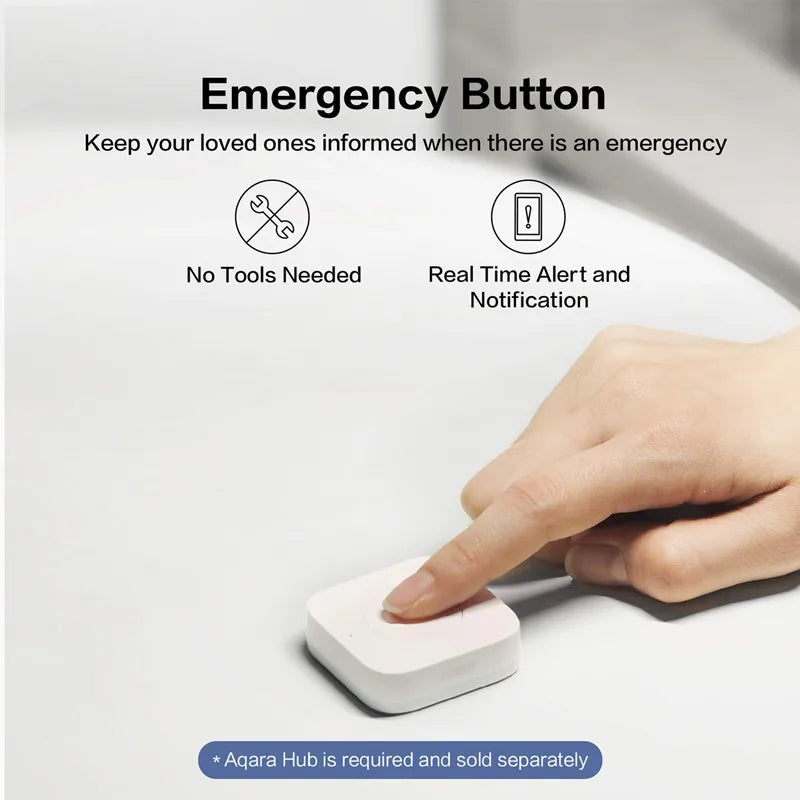 Sensor Smart Wireless Mini Switch Key Zigbee Connection Remote One Key Control Button Home Security Mihome Homekit