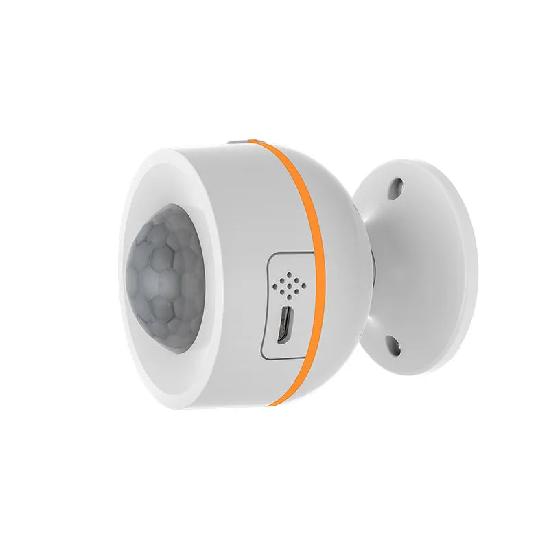Wireless Motion Detection Alarm Graffiti Zigbee Intelligent Human Infrared PIR Sensor Anti-Dismantle USB Power Remote Control