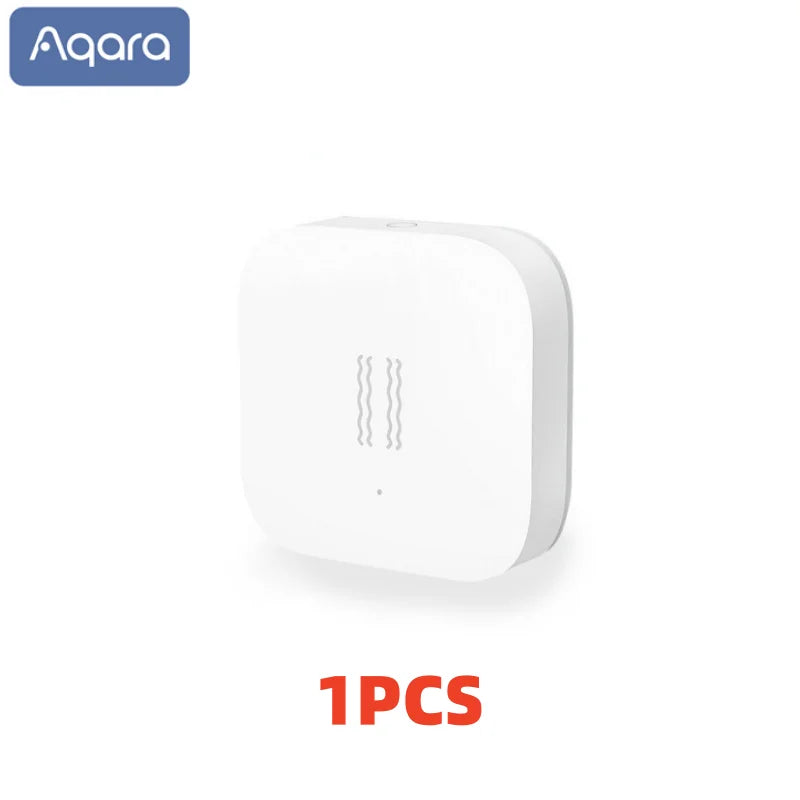Smart Vibration Sensor Zigbee Detection Alarm Monitor Motion Shock Sensor Built-In Gyroscope for Mi Home Homekit App