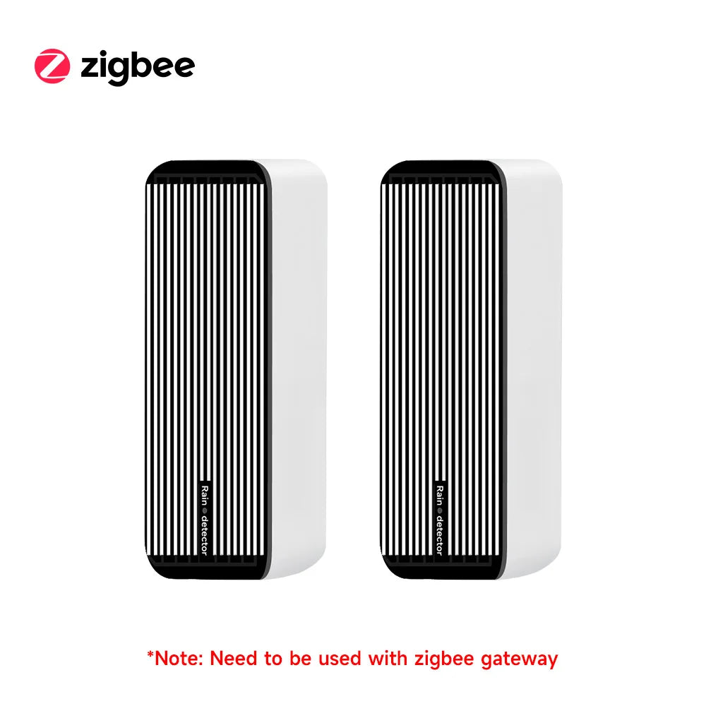 Rain Sensor Alert Wifi Zigbee for Tuya Google Assistant Amazon Alexa Smartlife Real-Time Data Collection Detection of Rainfall