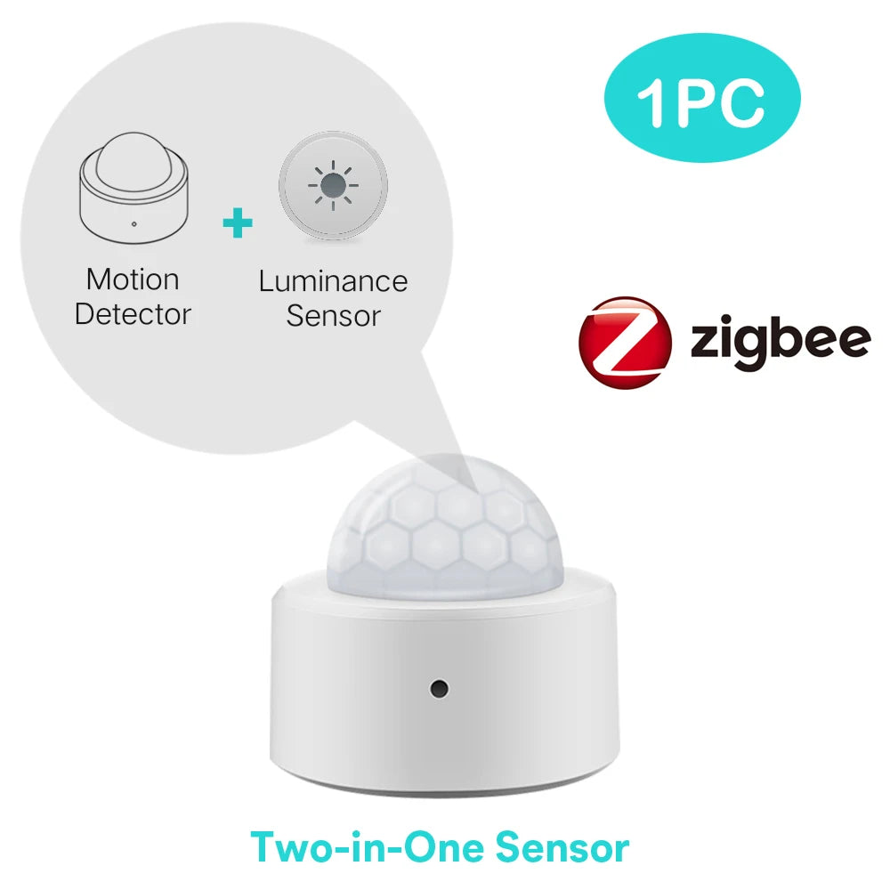 Revolutionize Your Home Security with the Tuya Zigbee 3.0 Mini PIR Motion Detector Featuring Luminance Sensor