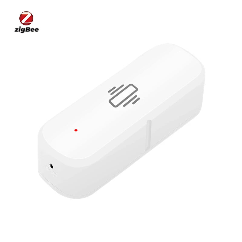 Enhance Your Home Security with the Tuya Smart Home Zigbee/Wifi Vibration Sensor - Real-time Monitoring & Remote Control