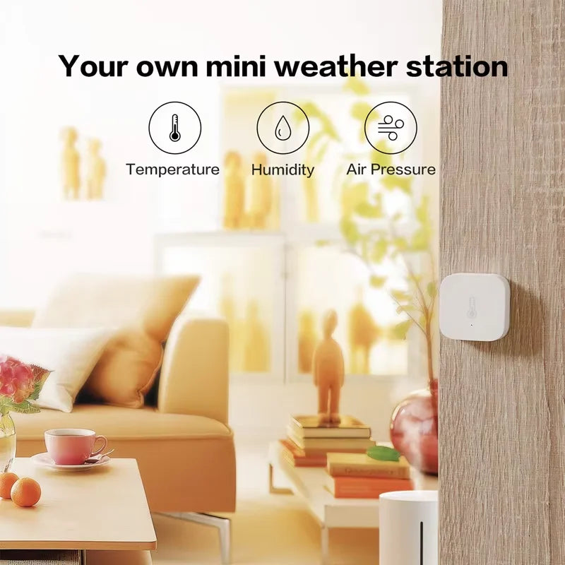 Temperature Sensor Zigbee Smart Air Pressure Humidity Environment Sensor Wireless Smart Control for Xiaomi Mi Home APP