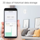 B50B-6X Tuya Smart Zigbee 3.0 Smart Temperature and Humidity Sensor Battery Powered Security with Tuya Smart Life Alexa(B)