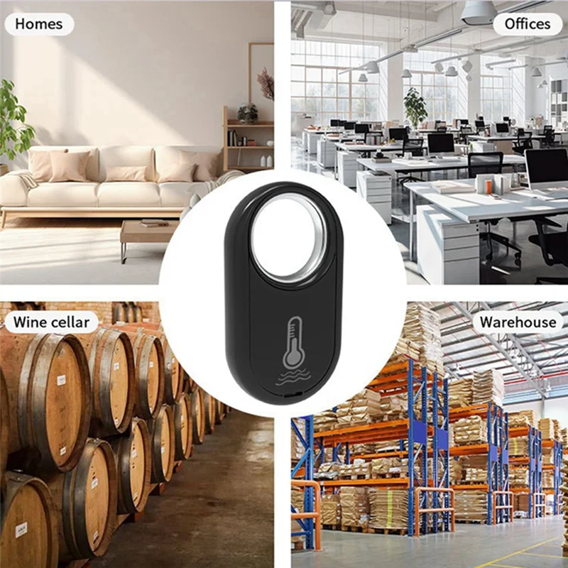 B50B-Tuya Temperature and Humidity Sensor Wireless Tuya Zigbee Temperature and Humidity Meter Smart Detector