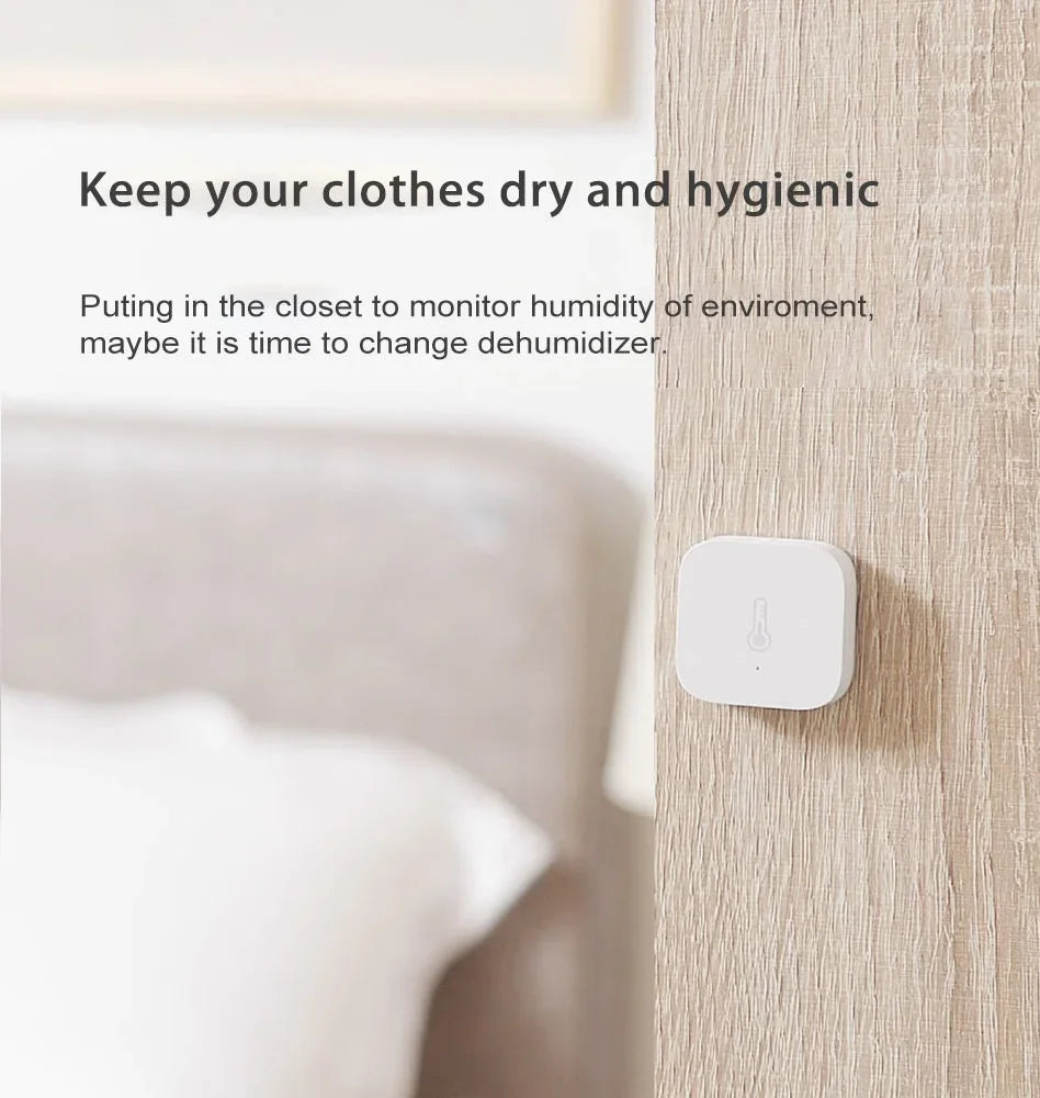 Temperature Sensor Zigbee Smart Air Pressure Humidity Environment Sensor Wireless Smart Control for Xiaomi Mi Home APP