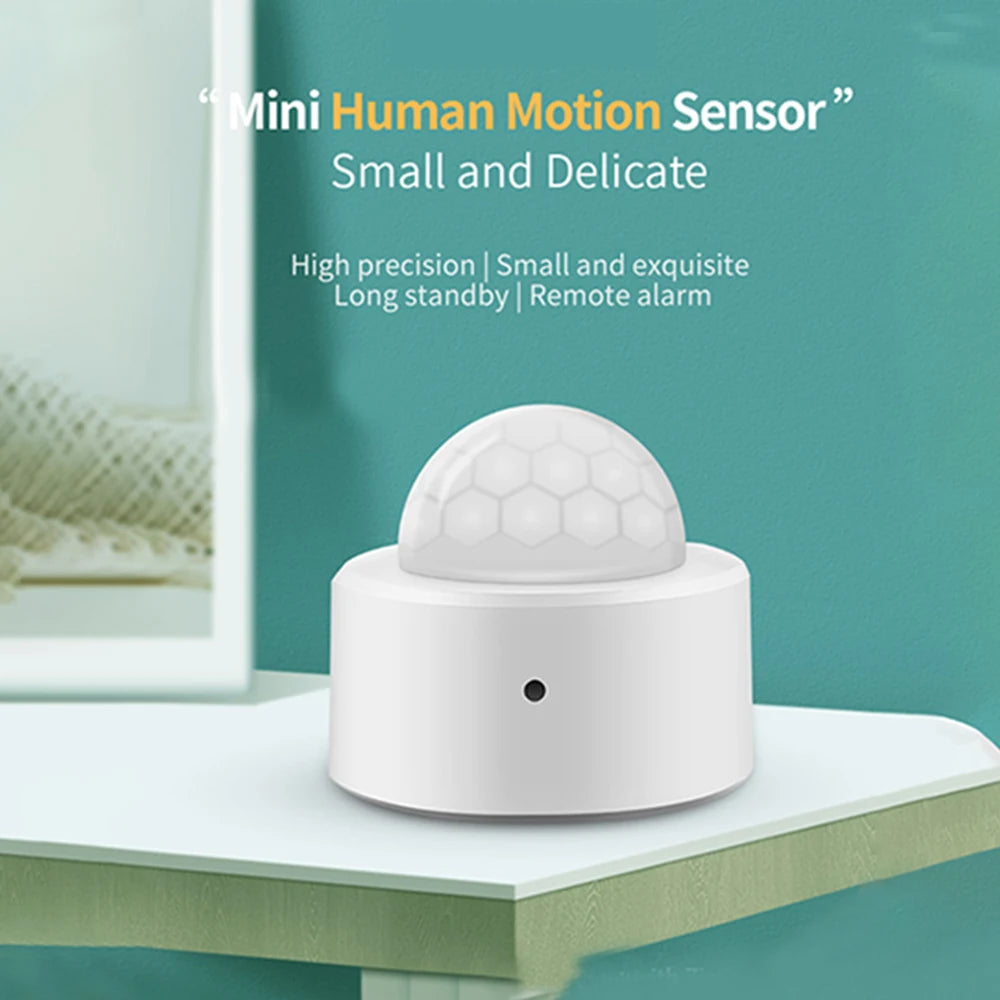 Zigbee PIR Motion Sensor Human Motion Infrared Detector Security Alarm for Alexa Google Home Interconnect Smart Switches
