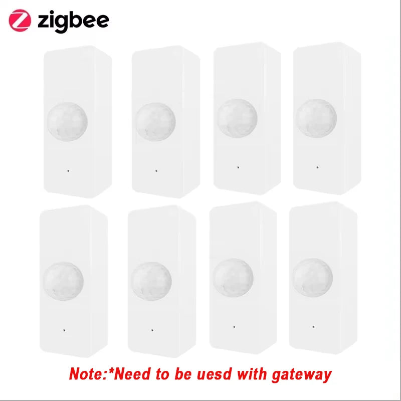 Tuya Zigbee PIR Motion Sensor Human Body Infrared Detector Smart Home Automation Realtime Alarm Smart Life APP Alexa Google Home