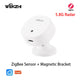 Zigbee/Wifi Mmwave Human Presence Sensor Radar Movement Body Motion Detection with Illuminance Tuya Smart Life Home Assistant